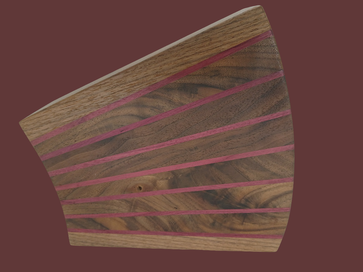 Custom Walnut Knife Block