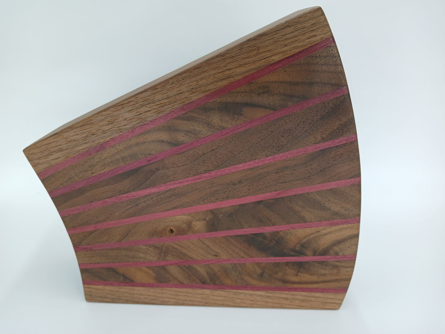 Custom Walnut Knife Block